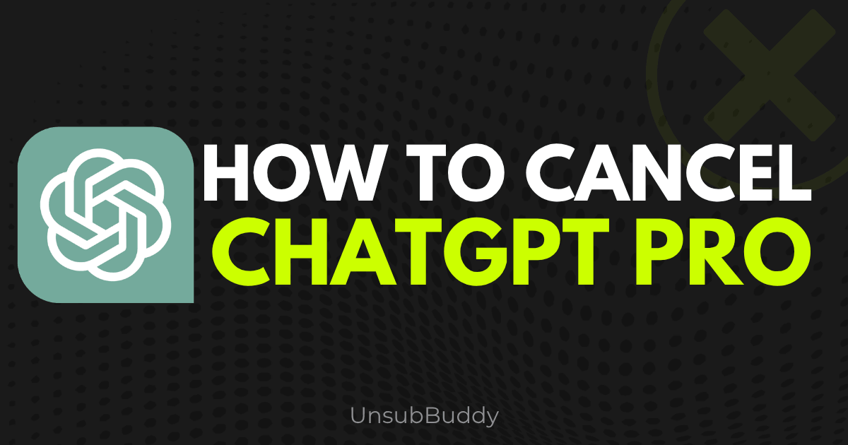 Step-by-step guide to cancel ChatGPT subscription and stop automatic billing