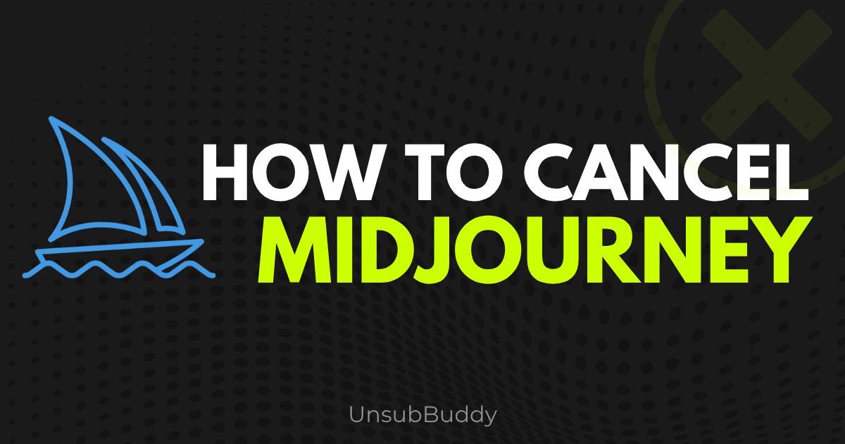 How to cancel Midjourney subscription and get a refund